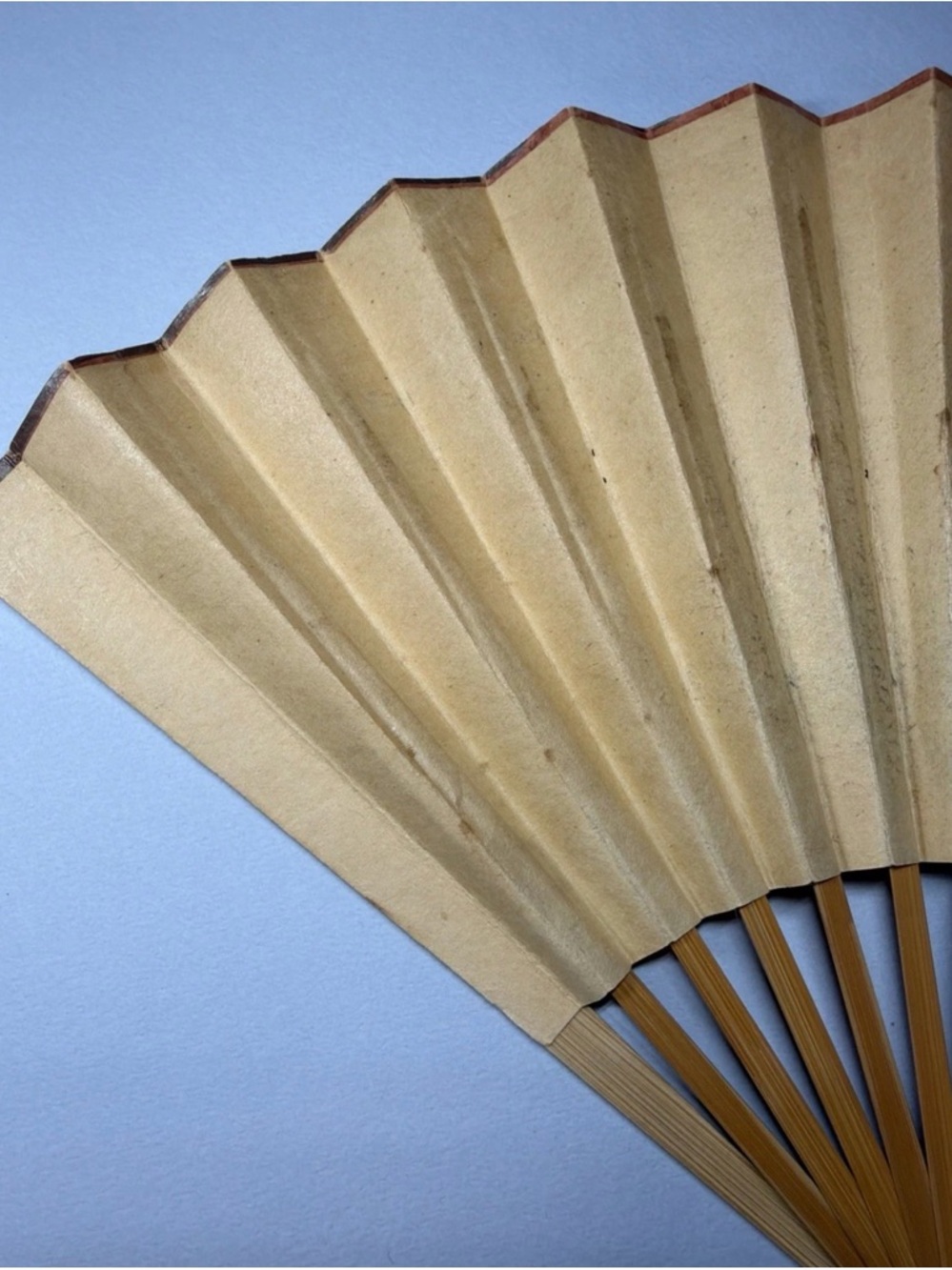 Original Antique 1920s Shanghai DEL MONTE Nightclub Advertising Fan Art Deco - Picture 11 of 13